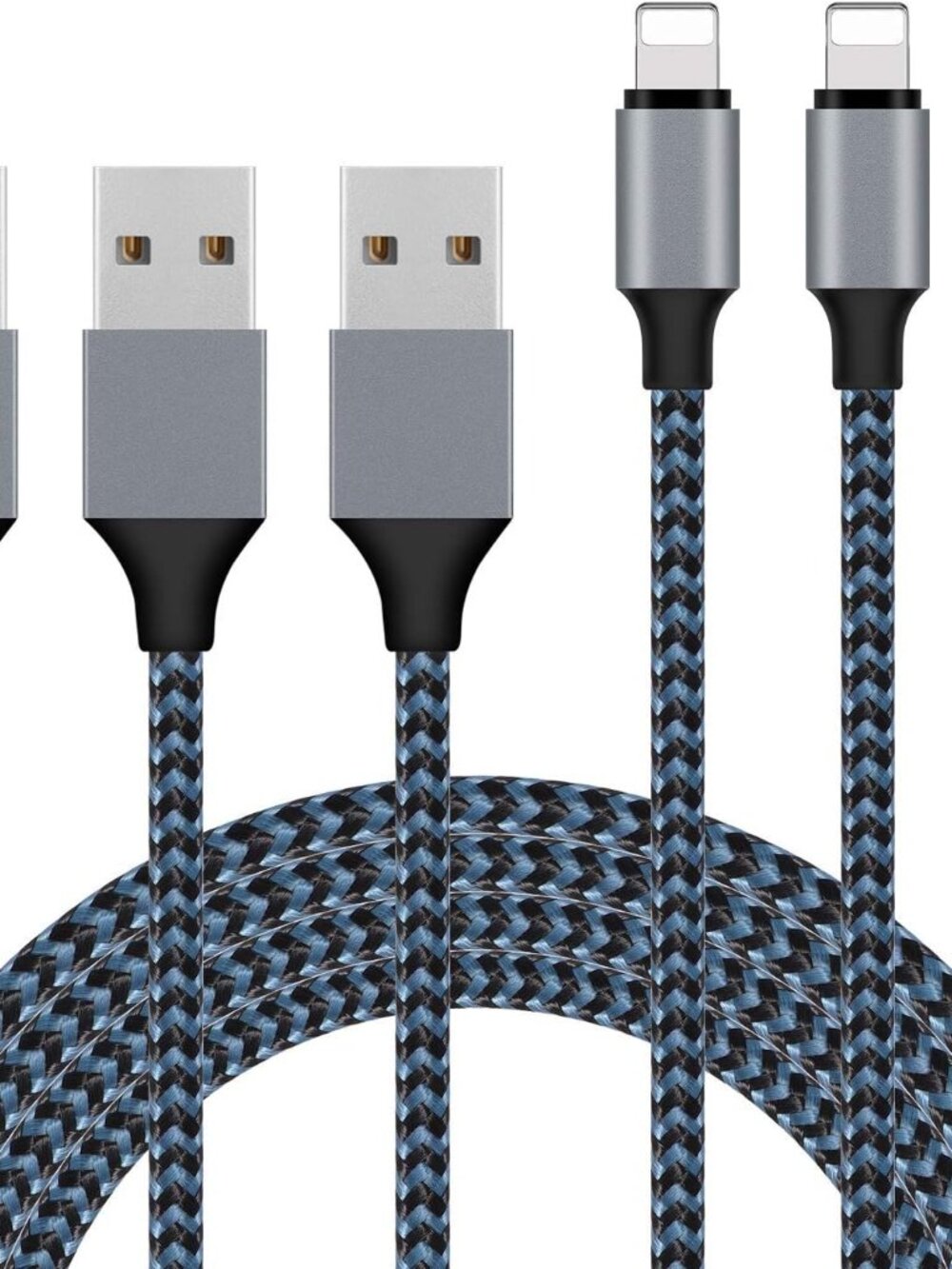 Sundix iPhone Charger, 3Pack 9ft Litening Cable iPhone Charger Cable